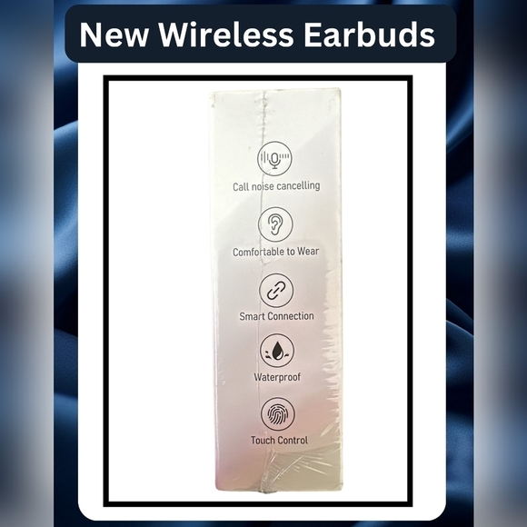 New A3 Pro Wireless Earbuds – Bluetooth 5.4, Noise Canceling & LED Dis  - White - Picture 3 of 12